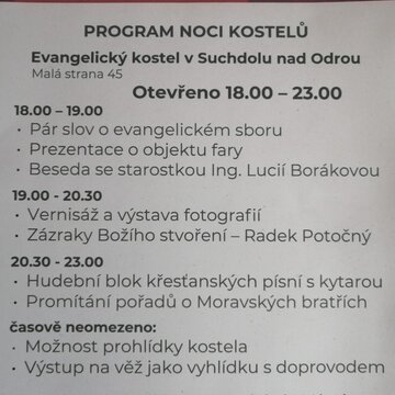 Noc kostelů 2024
